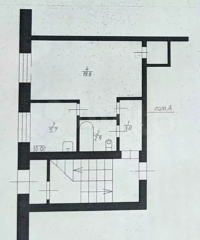 1-к. квартира, 31,5 м, 1/5 эт. - Фото 0