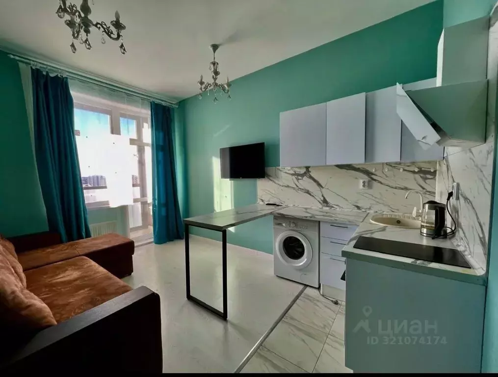 Студия Ленинградская область, Мурино Всеволожский район, ул. ... - Фото 0