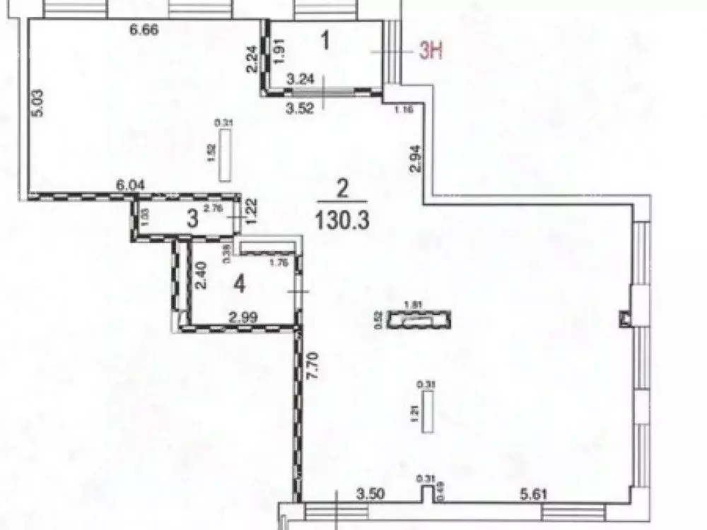 Торговая площадь в Москва Новочеремушкинская ул., 27 (146 м) - Фото 2