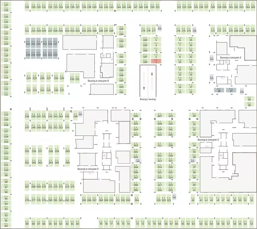 Гараж в Москва Квартал Герцена жилой комплекс, к2 (13 м) - Фото 1