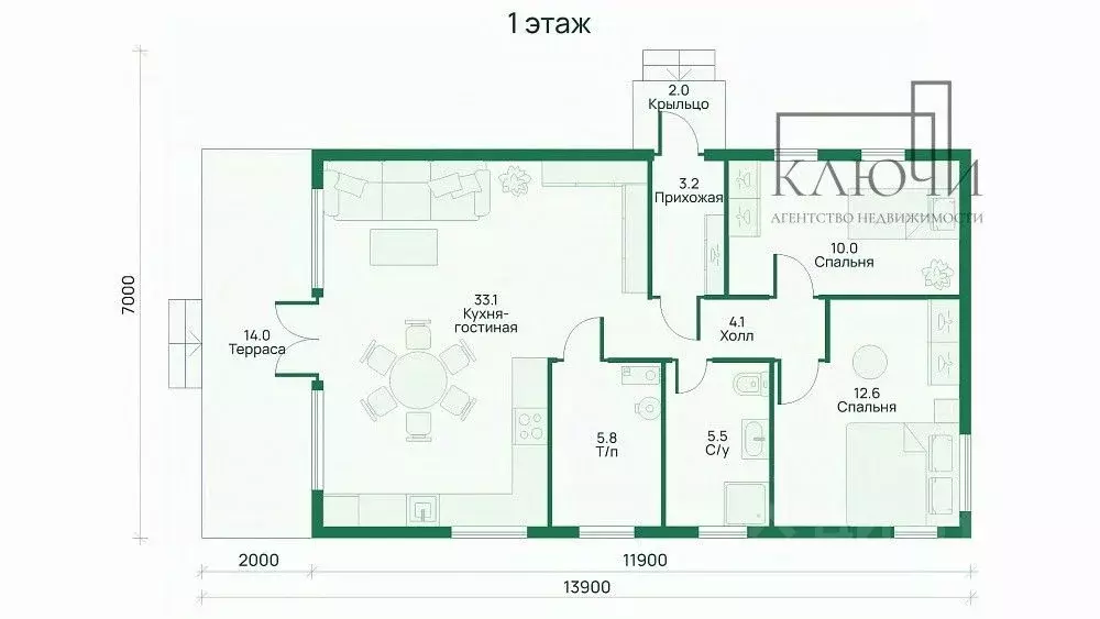 Дом в Башкортостан, Абзелиловский район, Ташбулатовский сельсовет, д. ... - Фото 2