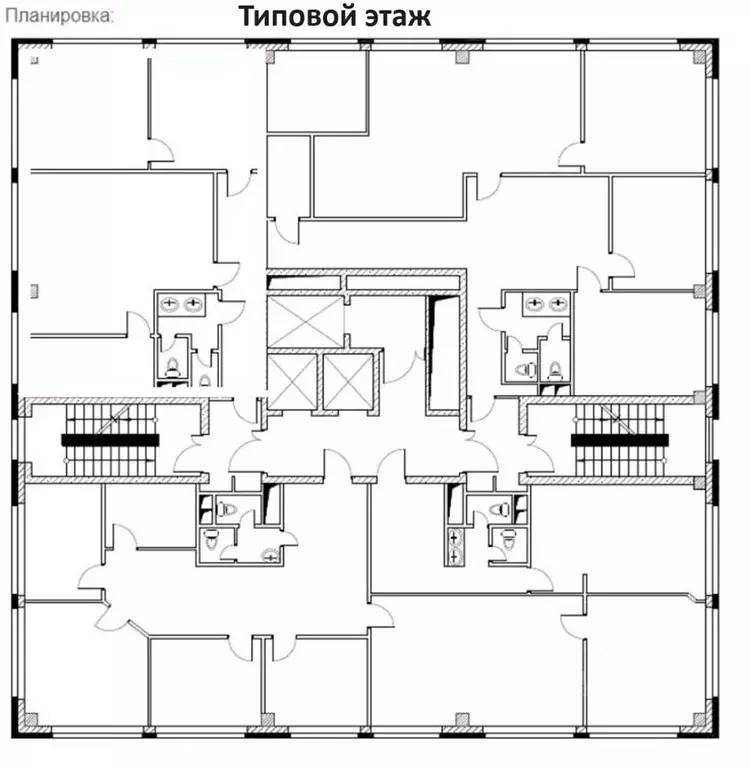 Офис в Москва 4-й Лесной пер., 13 (3076 м) - Фото 1