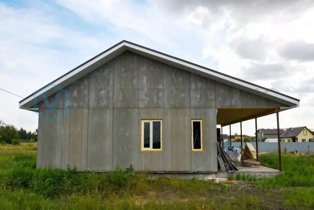 Дом в Омская область, Омский район, с. Дружино, Александровская ... - Фото 0