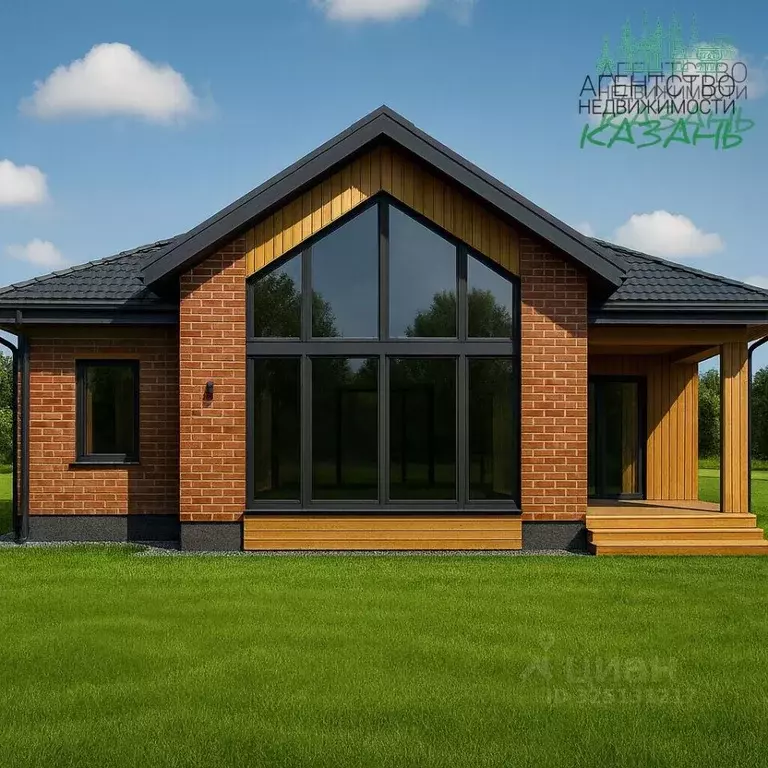 Дом в Татарстан, Кукмор Кукморский район, ул. Азина (95 м) - Фото 1