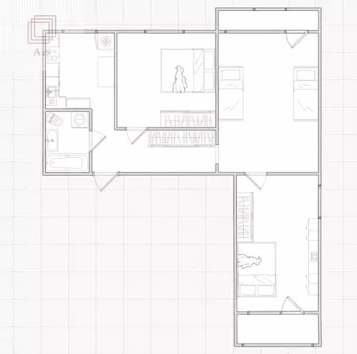 3-к кв. Алтайский край, Барнаул ул. Шумакова, 38 (60.7 м) - Фото 2