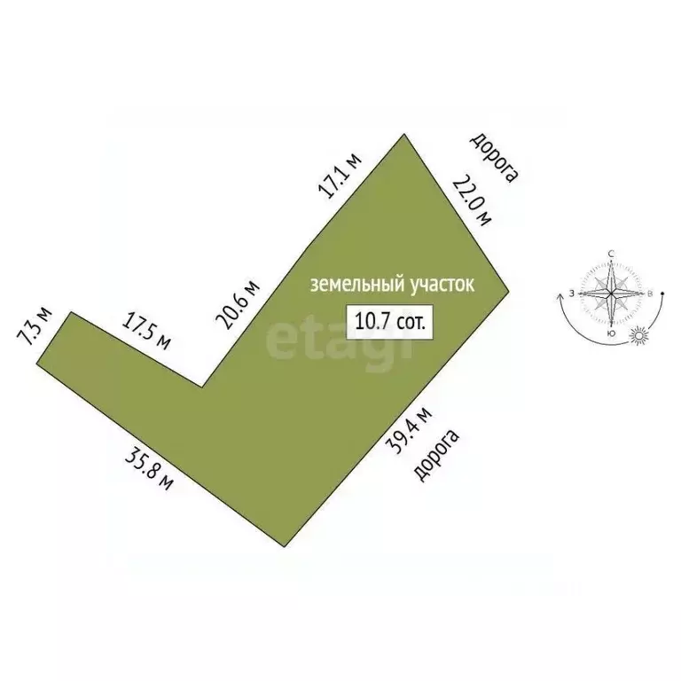 Участок в Костромская область, Кострома Дачная ул. (10.7 сот.) - Фото 1