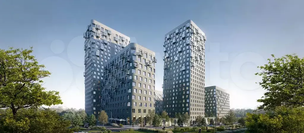 1-к. квартира, 35,2 м, 9/24 эт. - Фото 1