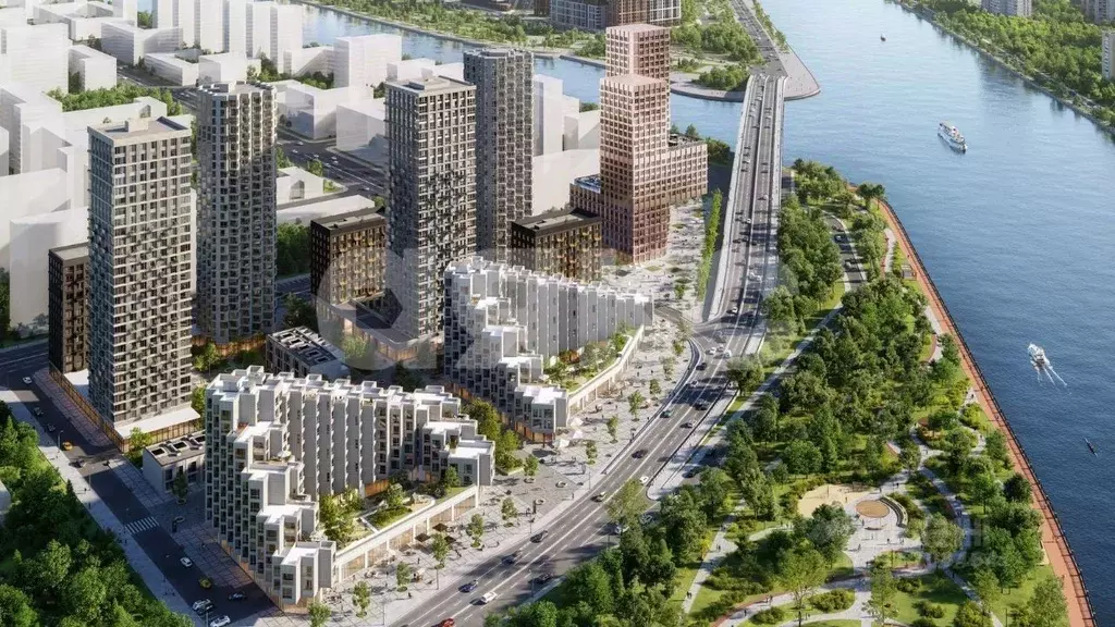 1-к кв. Москва Автозаводская ул., 23С64 (43.6 м) - Фото 0
