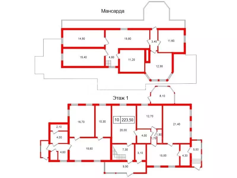 Дом в Ленинградская область, Выборгский район, Первомайское с/пос, ... - Фото 2