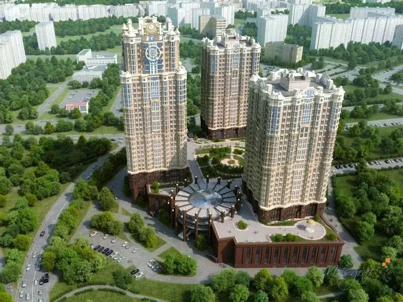 3-комнатная квартира: Москва, проспект Вернадского, 80Ак1 (125 м) - Фото 1