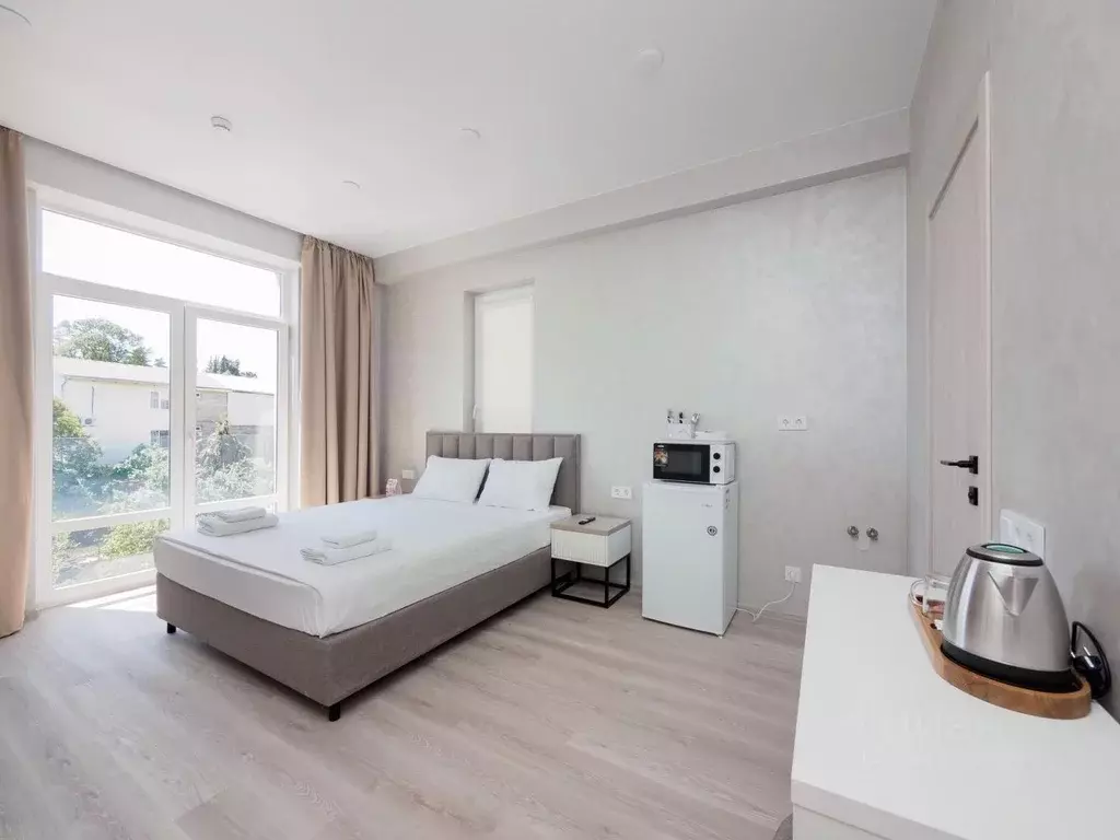 Комната Краснодарский край, Сочи Новый Сочи мкр, ул. Бамбуковая, 14А ... - Фото 1