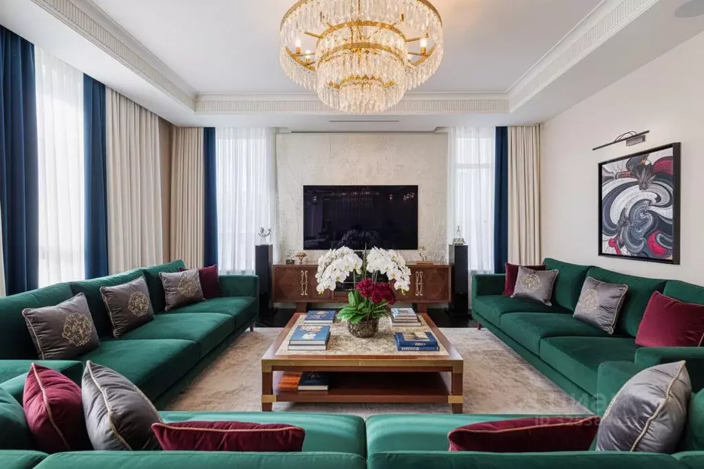 4-к кв. Москва 2-й Зачатьевский пер., 11 (240.0 м) - Фото 1