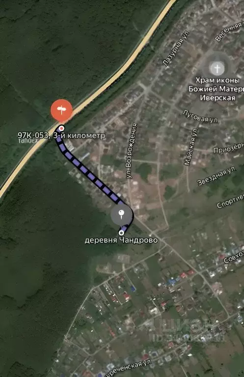 Участок в Чувашия, Чебоксары городской округ, д. Чандрово ул. ... - Фото 0