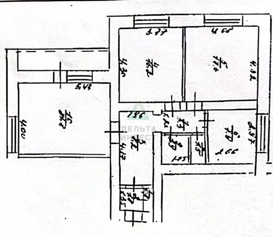 3-к кв. Башкортостан, Уфа Революционная ул., 167А (82.0 м) - Фото 1