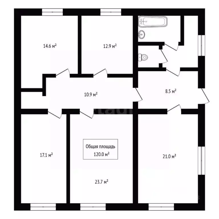 Дом в Новосибирская область, Искитимский район, пос. Чернореченский ... - Фото 2