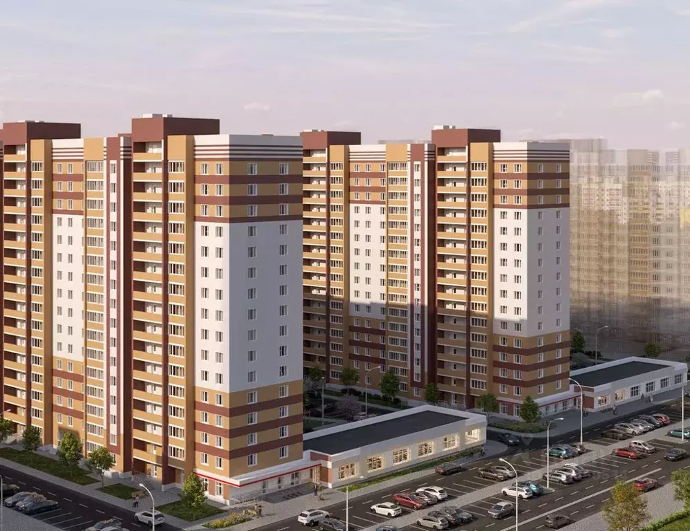 2-к кв. Тамбовская область, Тамбов ул. Чичерина, 7/3 (63.8 м) - Фото 1