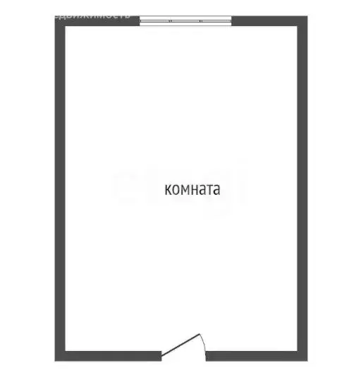 1к в -комнатной квартире (12.5 м) - Фото 1