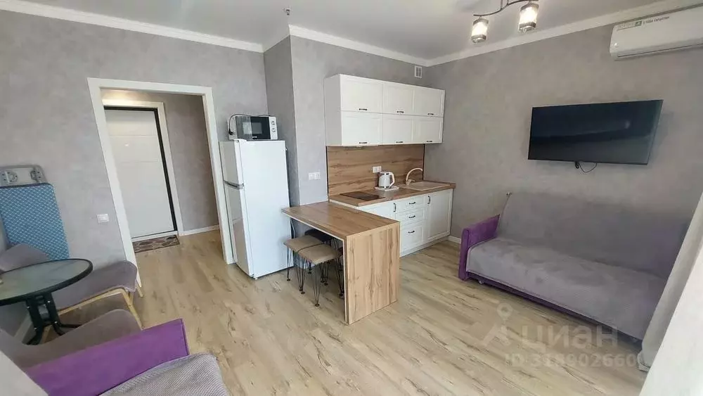 Студия Краснодарский край, Анапа проезд Золотой Берег (35.0 м) - Фото 1