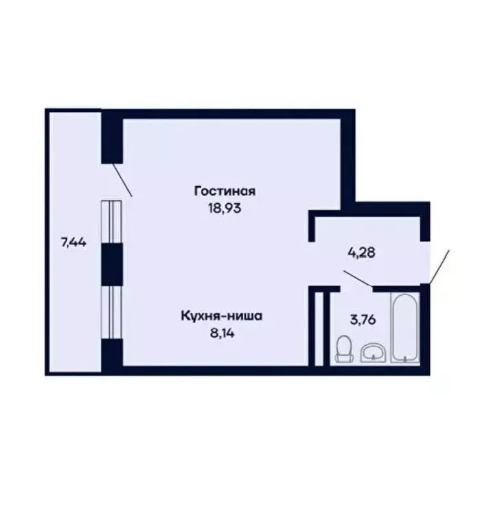 1-комнатная квартира: Улан-Удэ, микрорайон Площадка, Верхнеудинская ... - Фото 0