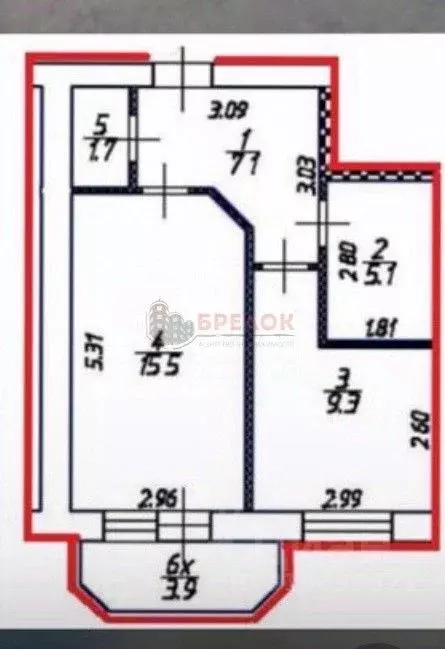 2-к кв. Ростовская область, Ростов-на-Дону 1-я Баррикадная ул., 24 ... - Фото 1