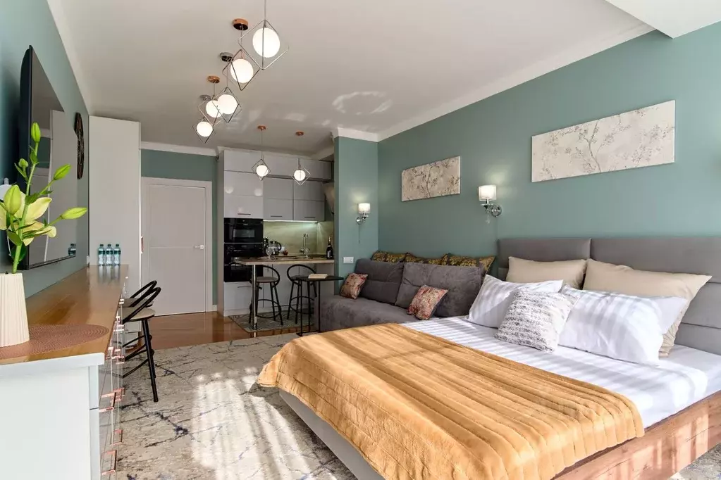 Студия Севастополь ул. Парковая, 15 (35.0 м) - Фото 1