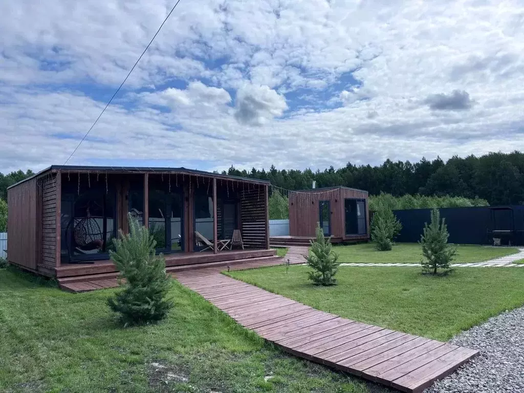 Дом в Тюменская область, Тюменский район, с. Кулига, Заповедный кп ул. ... - Фото 1
