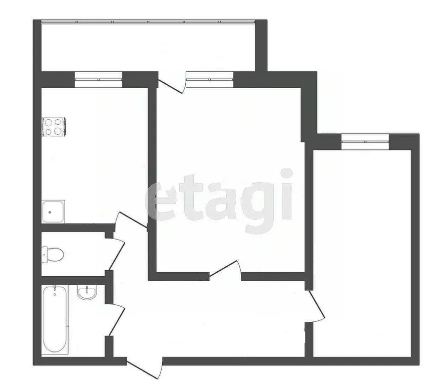 2-к кв. Тамбовская область, Тамбов Студенецкая набережная ул., 11А ... - Фото 0