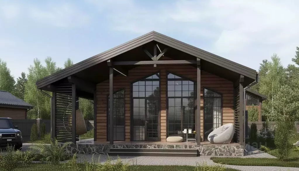 Дом в Ленинградская область, Выборгский район, Красносельское с/пос, ... - Фото 2