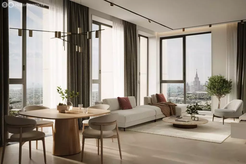 3-комнатная квартира: Москва, проспект Генерала Дорохова, вл1к1 (77.7 ... - Фото 2