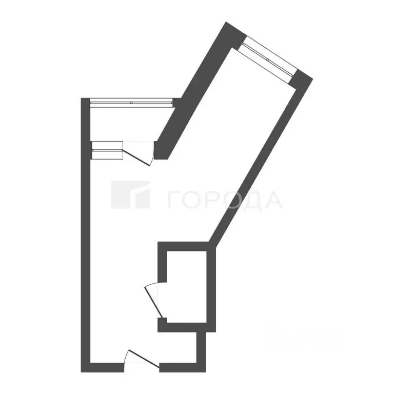 1-к кв. Алтайский край, Барнаул тракт Павловский, 303 (35.1 м) - Фото 2