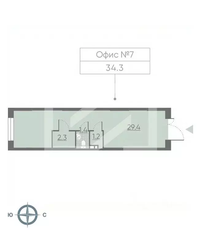 Помещение свободного назначения в Москва Производственная ул., 19к1 ... - Фото 2