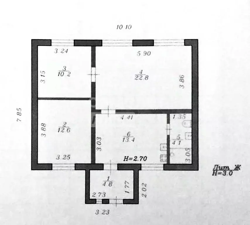 Дом в Краснодарский край, Анапа ул. Протапова, 18 (320 м) - Фото 1