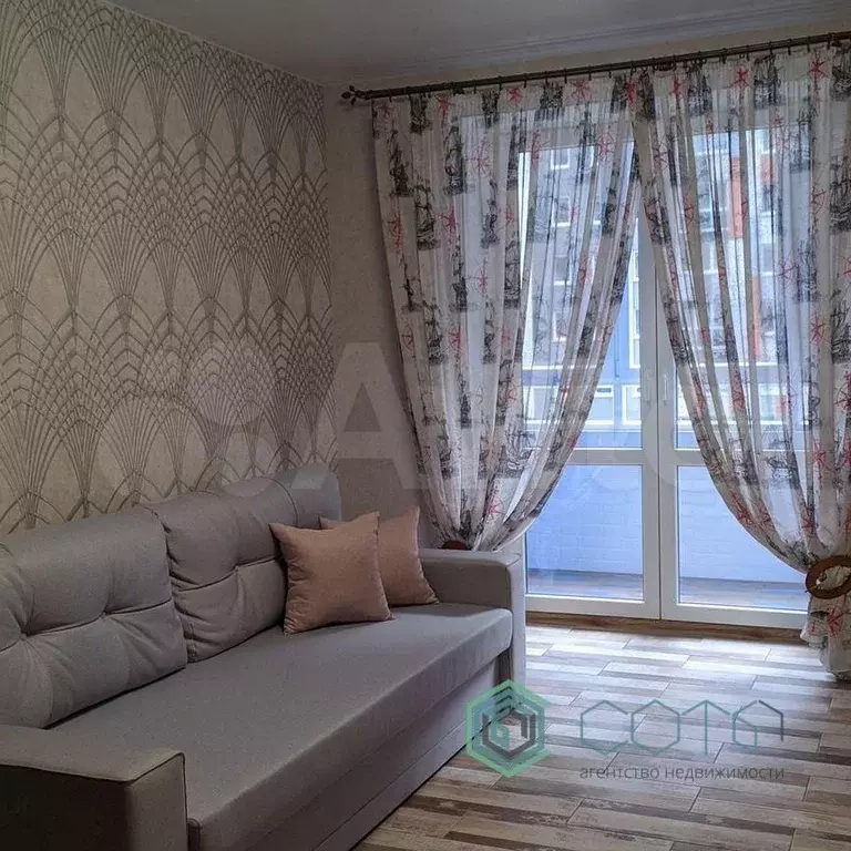 1-к. квартира, 40,5 м, 4/13 эт. - Фото 1