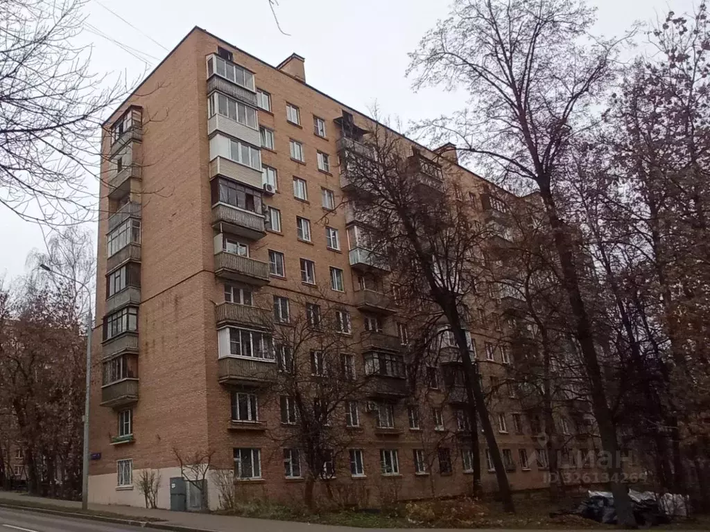 Свободной планировки кв. Москва ул. Гришина, 8К1 (33.8 м) - Фото 1