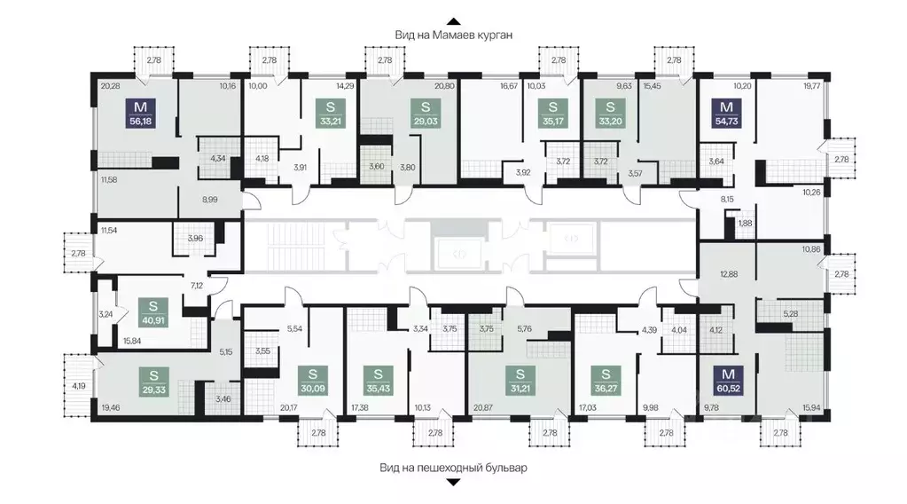 1-к кв. Волгоградская область, Волгоград просп. Имени В.И. Ленина, 59Г ... - Фото 2