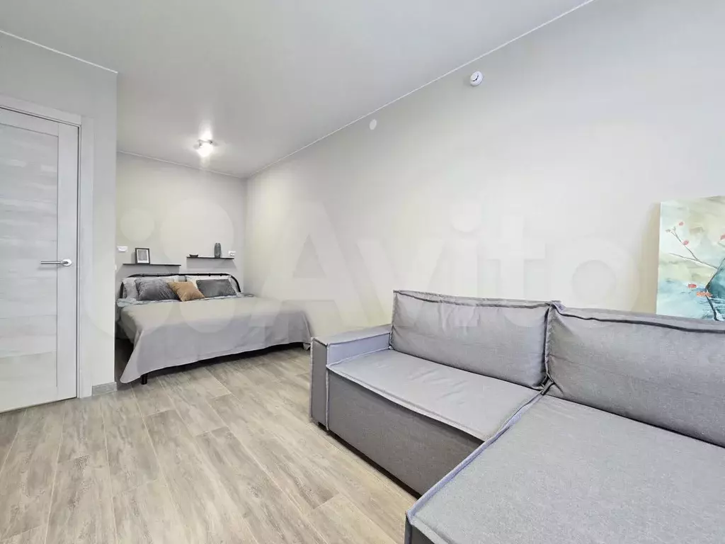 1-к. квартира, 36 м, 8/10 эт. - Фото 1