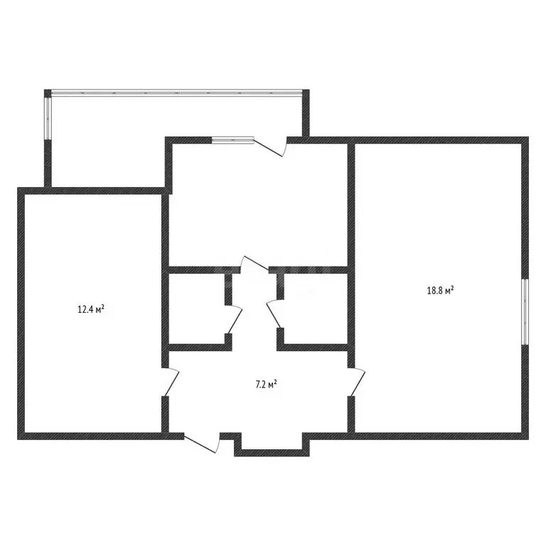 2-комнатная квартира: Черкесск, улица Космонавтов, 44А (49.9 м) - Фото 2