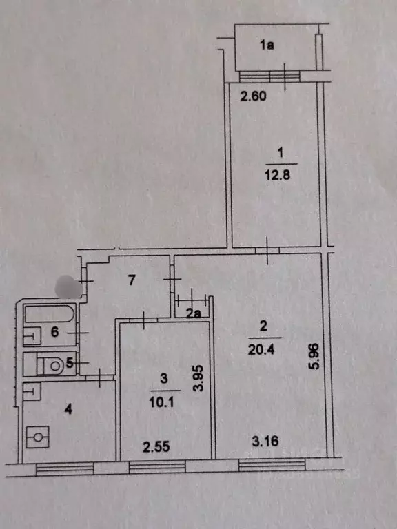 3-к кв. москва вешняковская ул, 6к2 (61.0 м) - Фото 0