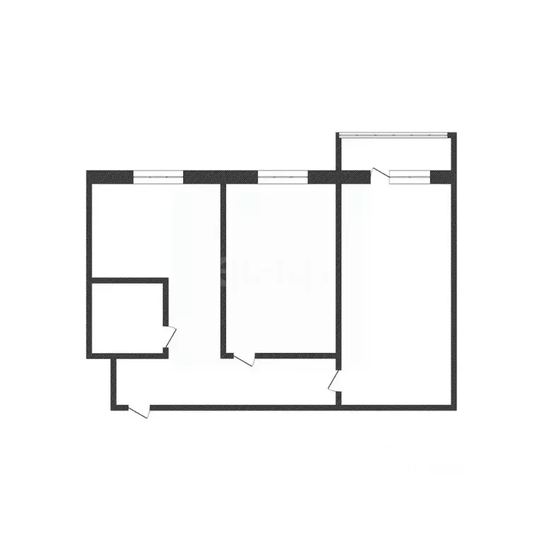 2-к кв. Курганская область, Курган ул. Сухэ-Батора, 15 (42.9 м) - Фото 2