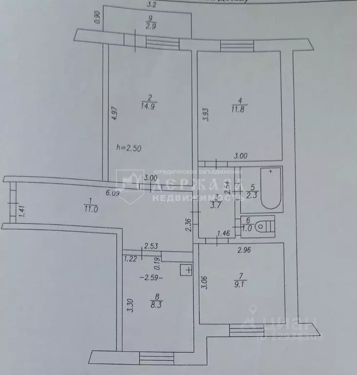 3-к кв. Кемеровская область, Топки Солнечный мкр, 3А (62.1 м) - Фото 2