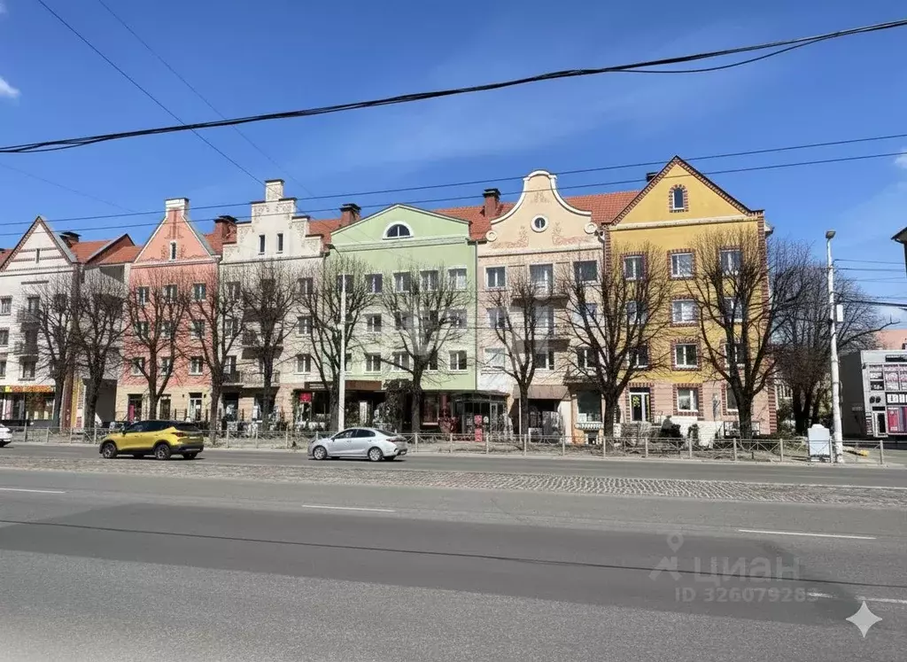 2-к кв. Калининградская область, Калининград Ленинский просп., 59 ... - Фото 1