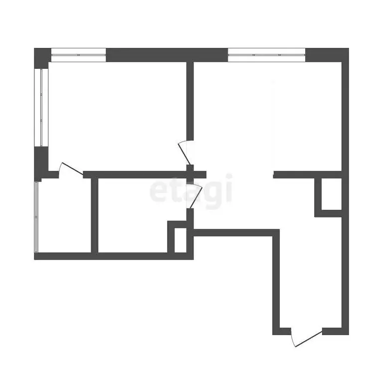 1-комнатная квартира: Тобольск, 15-й микрорайон, 17Б (36.7 м) - Фото 0