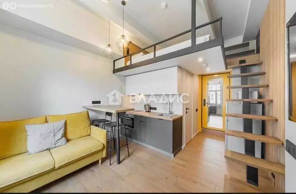 Квартира-студия: Москва, Кожевническая улица, 3с1 (24 м) - Фото 1