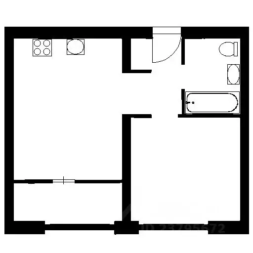 2-к кв. Санкт-Петербург Парашютная ул., 52 (54.0 м) - Фото 2