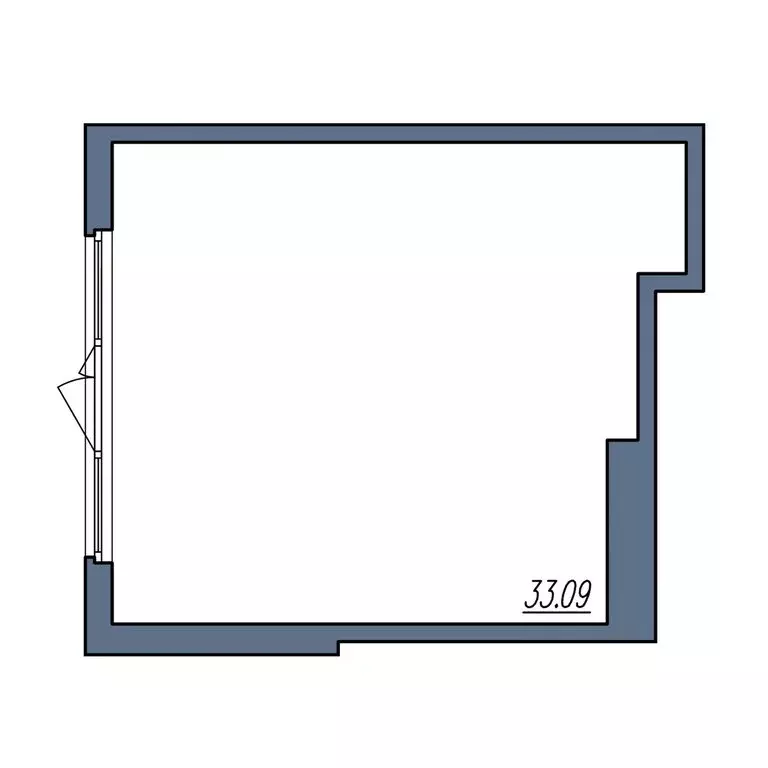 Помещение свободного назначения (33.09 м) - Фото 1