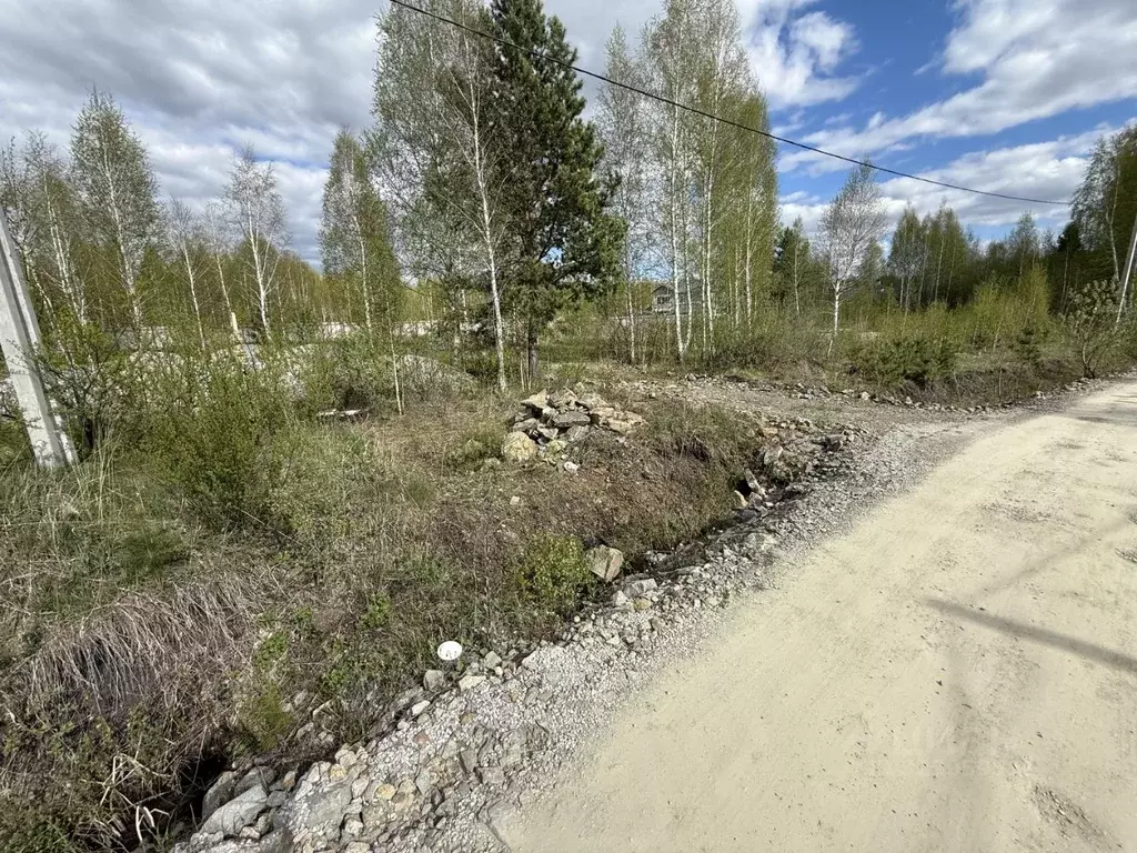 Участок в Свердловская область, Верхнее Дуброво пгт ул. Марьина Роща, ... - Фото 1
