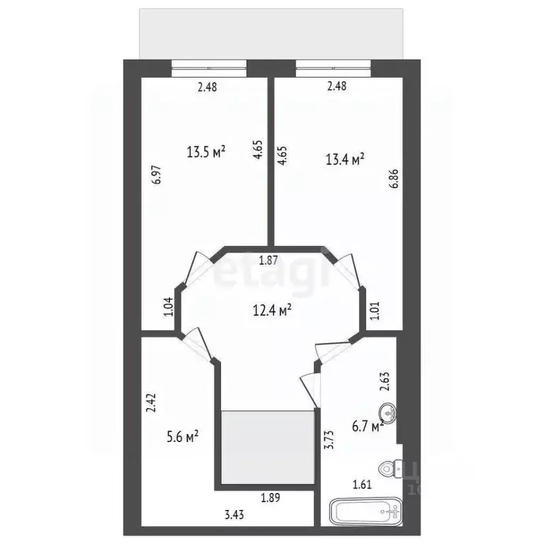 3-к кв. Крым, Судак ул. Гвардейская, 3 (105.9 м) - Фото 2