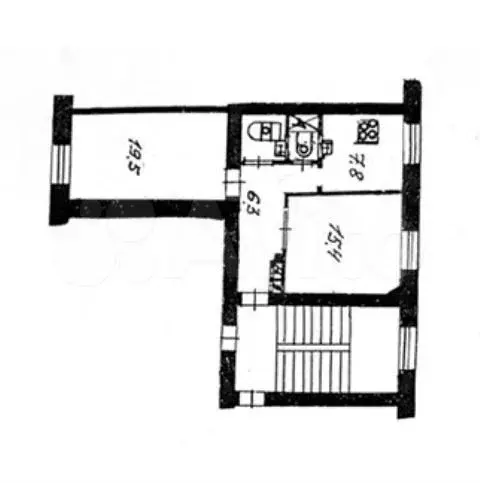 2-к. квартира, 55 м, 3/5 эт. - Фото 0