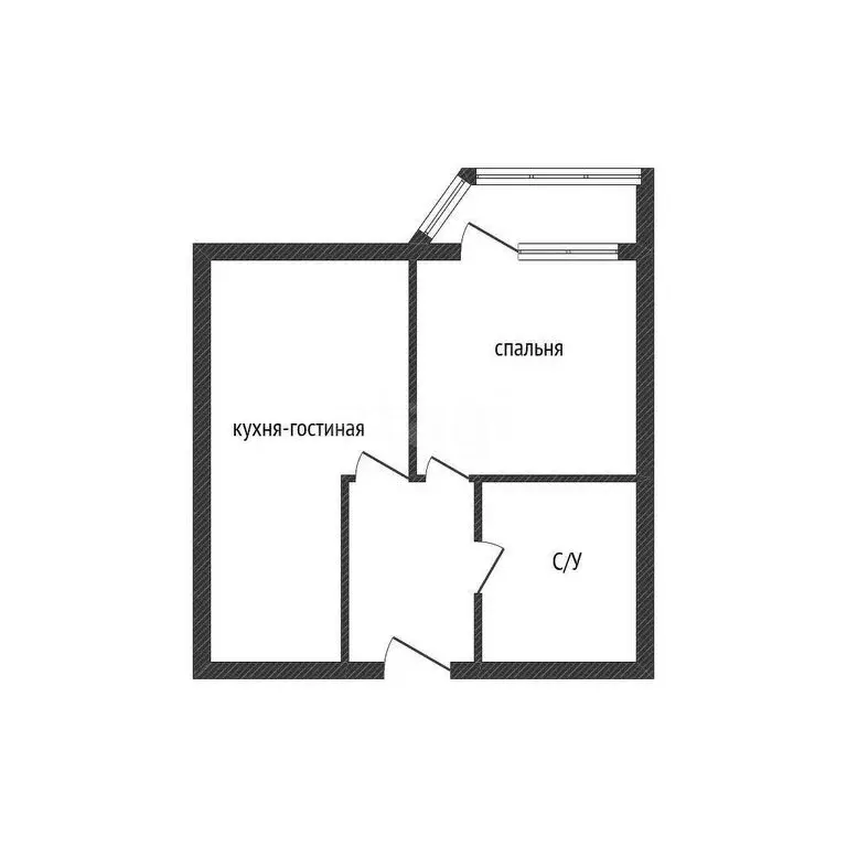 1-комнатная квартира: Краснодар, Воронежская улица, 47/10 (31.1 м) - Фото 0