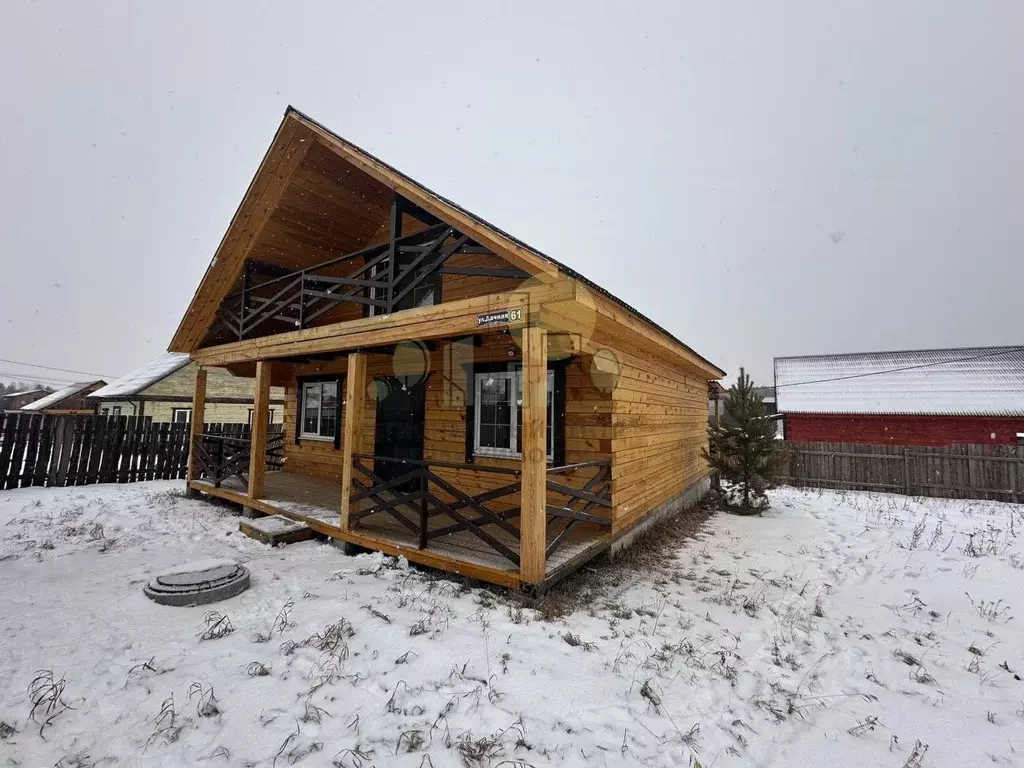 Дом в Иркутская область, Иркутский муниципальный округ, д. Карлук ул. ... - Фото 1